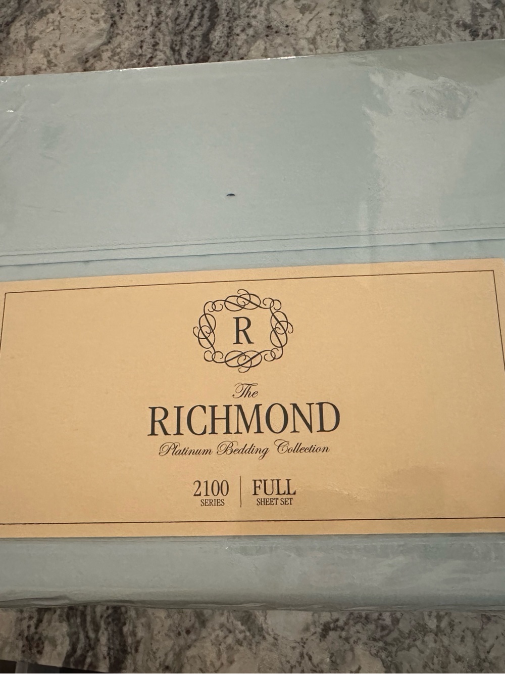 Richmond Light Blue Full Sheet Set in Soft Pastel Hue